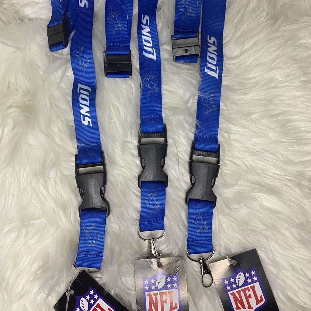 Lions lanyard